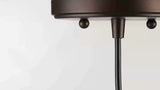 Bleecker 7.75" Metal/Glass Globe LED Pendant
