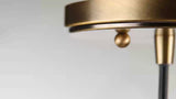 Bleecker 7.75" Metal/Glass Globe LED Pendant