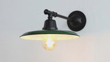 Bonner 12" Farmhouse Industrial Indoor/Outdoor Iron LED Victorian Arm Outdoor Sconce