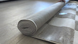 Modern Geometric Checkerboard High-Low Area Rug
