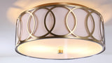 Aria Metal LED Flush Mount