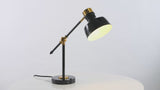 Allegra 18.5" Classic Farmhouse Adjustable Cantilever LED Task Lamp with USB Charging Port