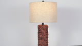 Elicia 25" Sea Grass LED Table Lamp Set 2