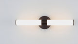 Brooks 20.13"  Industrial Mid-Century Iron Integrated LED Vanity Light