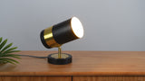 Astra 9.25" Modern Industrial Iron Adjustable Indoor LED Floor Spotlight