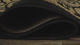 Madrid Vintage Filigree Textured Weave Indoor/outdoor Octagon Rug