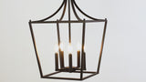 Camden Iron Classic Midcentury Pendant Lantern