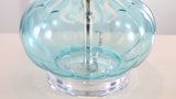 Bette 28.5" Glass Teardrop LED Table Lamp Set 2