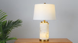 Eliza 25.5" Alabaster LED Table Lamp
