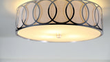 Aria Metal LED Flush Mount