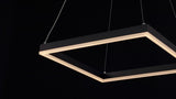 Baxter Modern Contemporary Aluminum Integrated LED Hoop Pendant