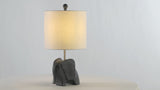 Koda Eclectic Southwestern Resin/Iron Elephant LED Kids Table Lamp