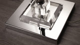 Amelia Lotus 59" Crystal / Metal LED Floor Lamp