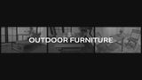 Porto Modern Coastal Tub Roped Acacia Wood Outdoor Bar Stool with Cushions and Armrests Set 2