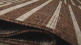 Sukie Modern Offset Stripe Indoor/outdoor Area Rug