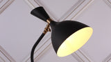 Albert 21.5" Iron Retro Mid Century LED Table Lamp