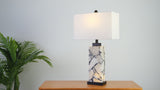Elizabeth 27.5" Alabaster LED Table Lamp