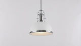 Homer Modern Industrial Iron LED Dome Pendant