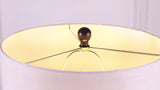 June 65" Adjustable Metal/Marble LED Floor Lamp