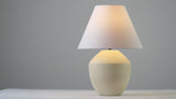 Ralf 20.5" Minimalist Scandinavian Resin/Iron LED Table Lamp Set 2