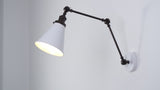 Rover 7" Adjustable Arm Metal LED Wall Sconce