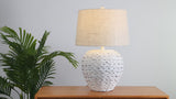 Alaro 24.5" Banana Leaf Basket LED Table Lamp