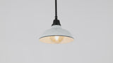 Jasper 12.25" Farmhouse Industrial Indoor/Outdoor Iron LED Pendant