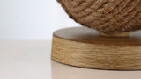 Monkey Fist 18" Rope Ball LED Table Lamp