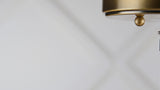 Bleecker 7.75" Metal/Glass Globe LED Pendant