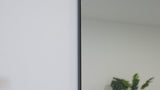 Alfie 20 in. W x 59 in. H Large Rectangular Metal Framed Wall Mounted Full-Length Mirror