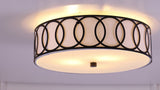 Aria Metal LED Flush Mount