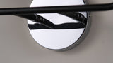 Caleb Brass Vanity Wall Sconce Clear
