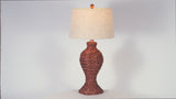 Elicia 31" Seagrass Weave LED Table Lamp