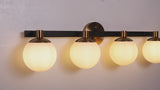 Modernist Globe Metal/Frosted Glass Modern Contemporary LED Vanity