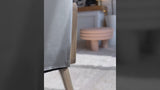 Rashida 13.5" Contemporary Minimalist Curvy Low Accent Table