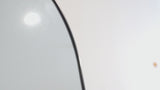 Adrian 16 in. W x 59 in. H Large Arched Metal Framed Floor Full-Length Mirror