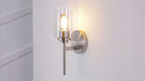 Juno Farmhouse Industrial Iron Cylinder LED Sconce