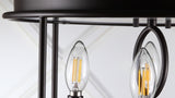 Alma 16" Metal LED Flush Mount