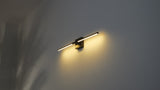McKenna 28" Modern Minimalist Adjustable Dimmable Integrated LED Metal Wall Sconce