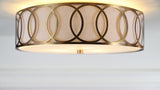 Aria Metal LED Flush Mount