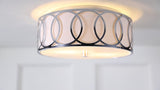 Aria Metal LED Flush Mount