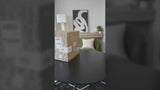 Azure 23.5" Glass Bottle LED Table Lamp