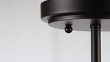 Adam Adjustable Metal/Glass LED Pendant