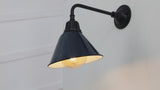 Croydon 9.63"  Farmhouse Industrial Indoor/Outdoor Iron LED Gooseneck Arm Outdoor Sconce