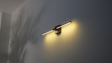 McKenna 28" Modern Minimalist Adjustable Dimmable Integrated LED Metal Wall Sconce