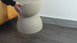 Greta 18" Mid-Century Modern Drum Accent Table