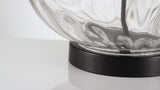 Rae 26.5" Glass/Metal LED Table Lamp
