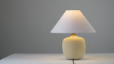 Delphi 18.25" Minimalist Scandinavian Resin/Iron LED Table Lamp Set 2