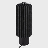 Banks 15.75" Modern Minimalist Paper Pleated Column Accent LED Table Lamp