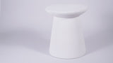 Hollie 18" Minimalist Modern Drum Accent Table Pedestal